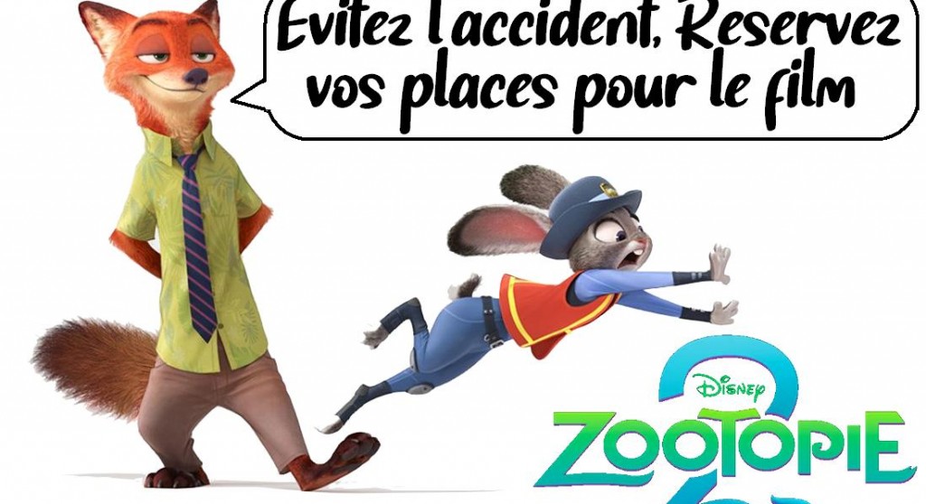 actualité Réservation Zootopie 2