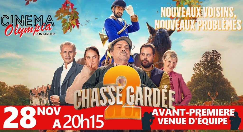 actualité Venue Equipe du film Chassé Gardée 2